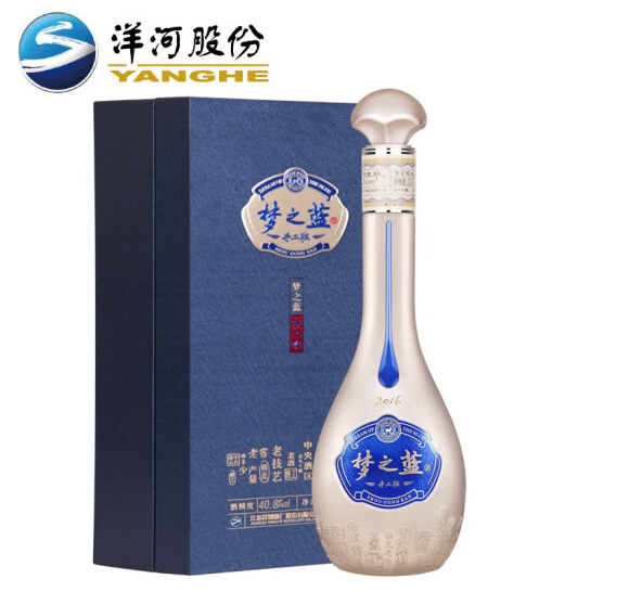 江苏梦之蓝手工2016版销售 绵柔浓香型白酒批发 上海批发