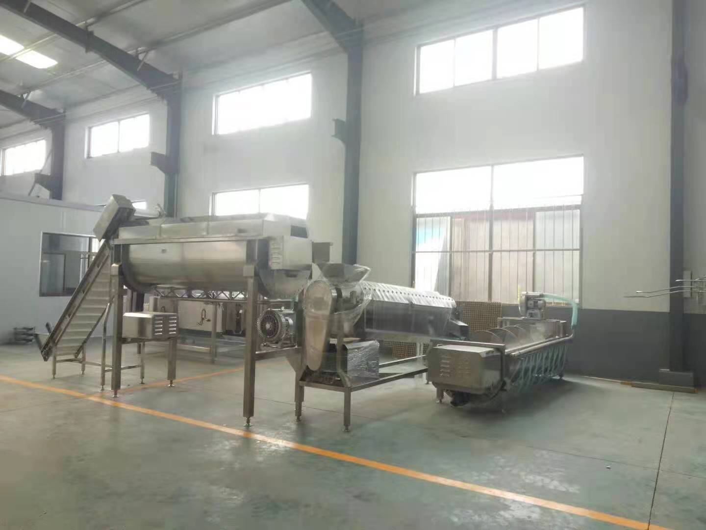 鸡爪加工成套设备  泡椒鸡爪加工设备 不锈钢鸡爪去皮流水线设计安装