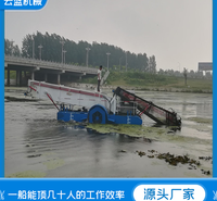 湖北水葫芦打捞船水草粉碎船 水葫芦水花生水浮莲粉碎船价格 
