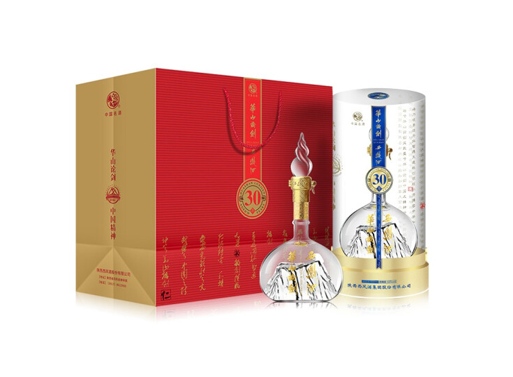 凤香型白酒供应 零售华山论剑30年 单瓶零售