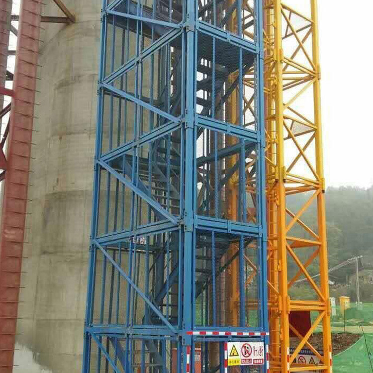 现货销售 建筑施工安全笼梯 工地用Z字型梯笼 安全防护梯笼 按需定制