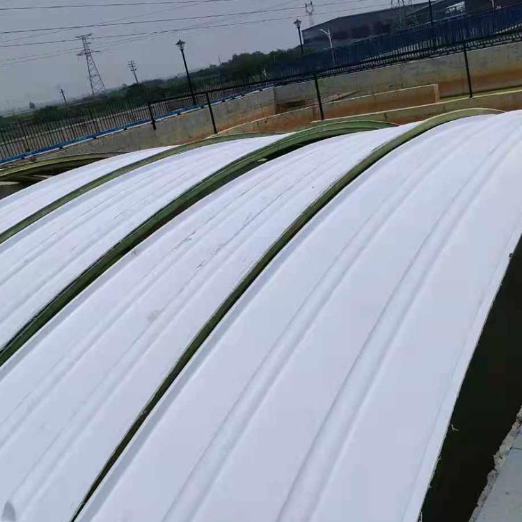 玻璃钢拱形盖板 污水池盖板拱形弧形 地沟臭气集气罩