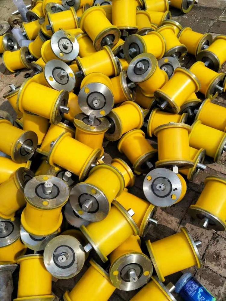 济宁无极绳绞车弯道轮 泰安无极绳绞车护轨轮 枣庄绞车拐弯轮组