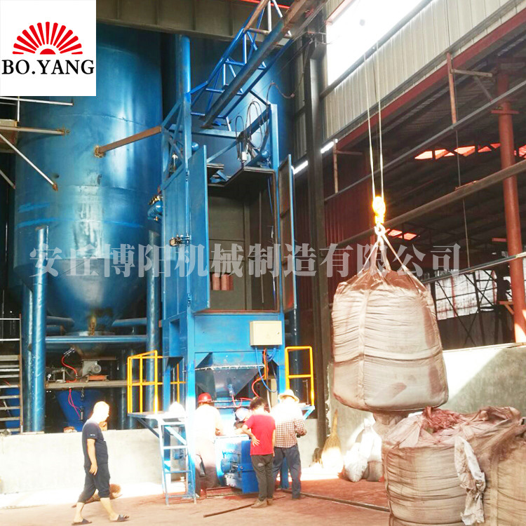 氯化钾吨袋拆包系统     吨袋破包投料站欢迎咨询