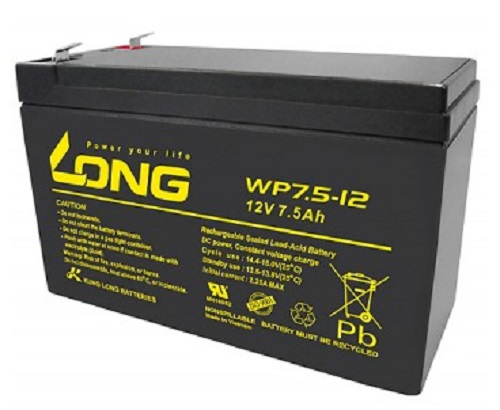 LONG广隆蓄电池WP7.5-12 12V7.5AH 直流屏 UPS电源专用蓄电池