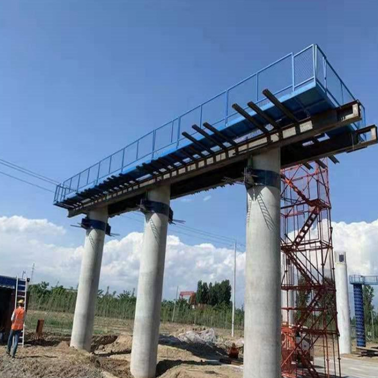 永邦出售  浙江  立交桥盖梁作业平台   高铁建筑施工盖梁平台   桥梁施工盖梁平台