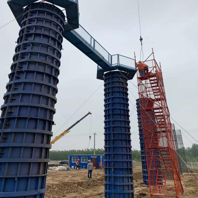 永邦出售   重庆  桥梁施工墩柱安全平台  建筑施工墩柱操作平台   桥墩矩形作业平台