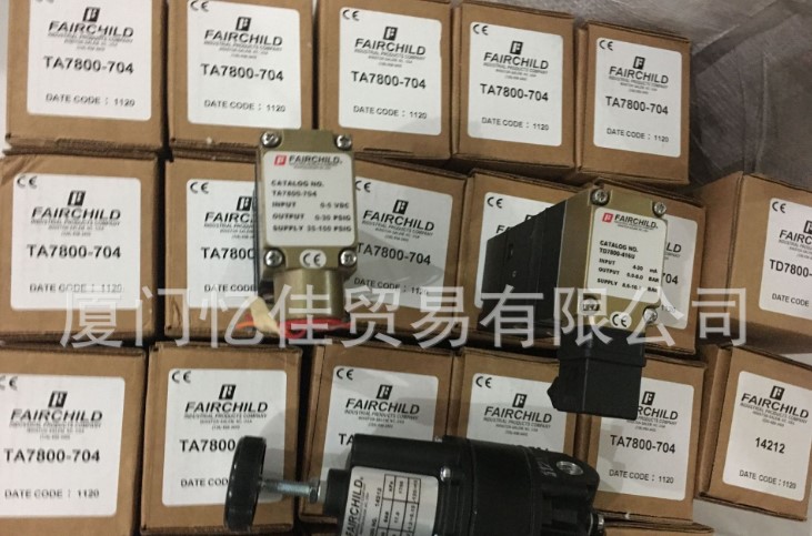 美国FAIRCHILD仙童 转换器 TA7800-403 调压阀 气阀 流量放大器 