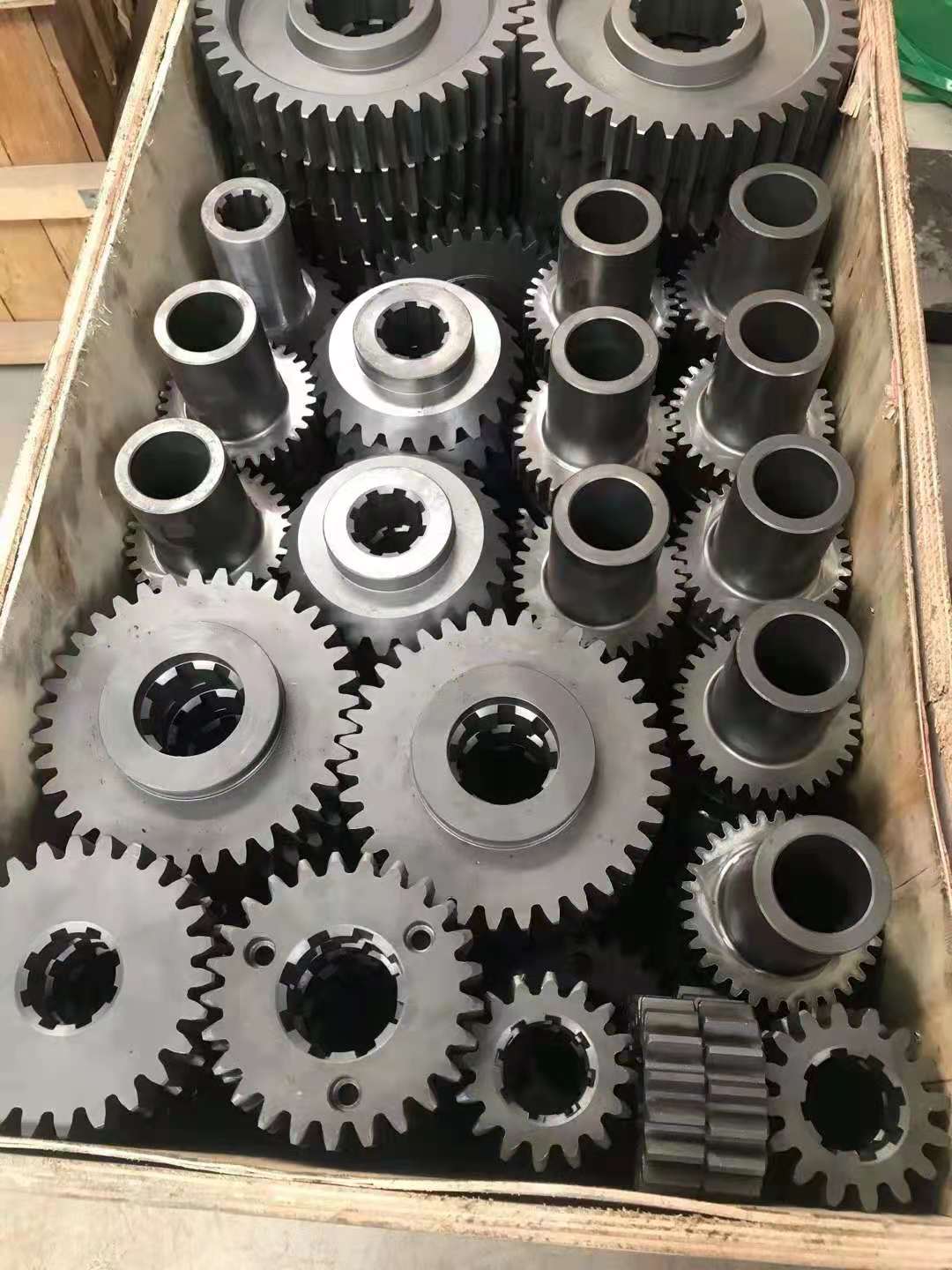 按图加工工业链轮直齿条滚子链联轴器螺旋伞齿轮花键轴欢迎咨询