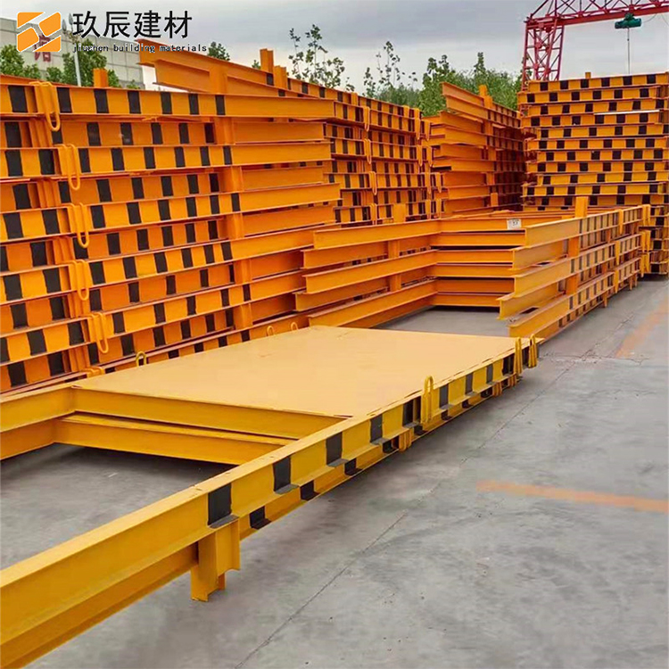 建筑工地卸料平台 抽屉式周转料台 高空作业平台 组装悬挑卸料平台 玖辰建材 质量放心