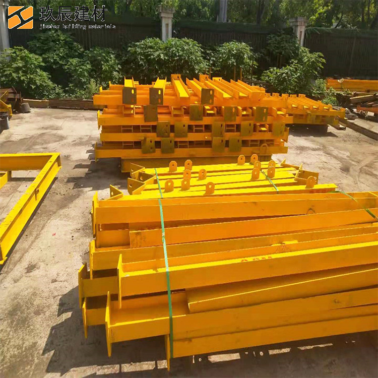 新型工字钢悬挑梁 上拉式悬挑架 新型悬挑工字钢 花篮式悬挑架悬挑梁 玖辰建材