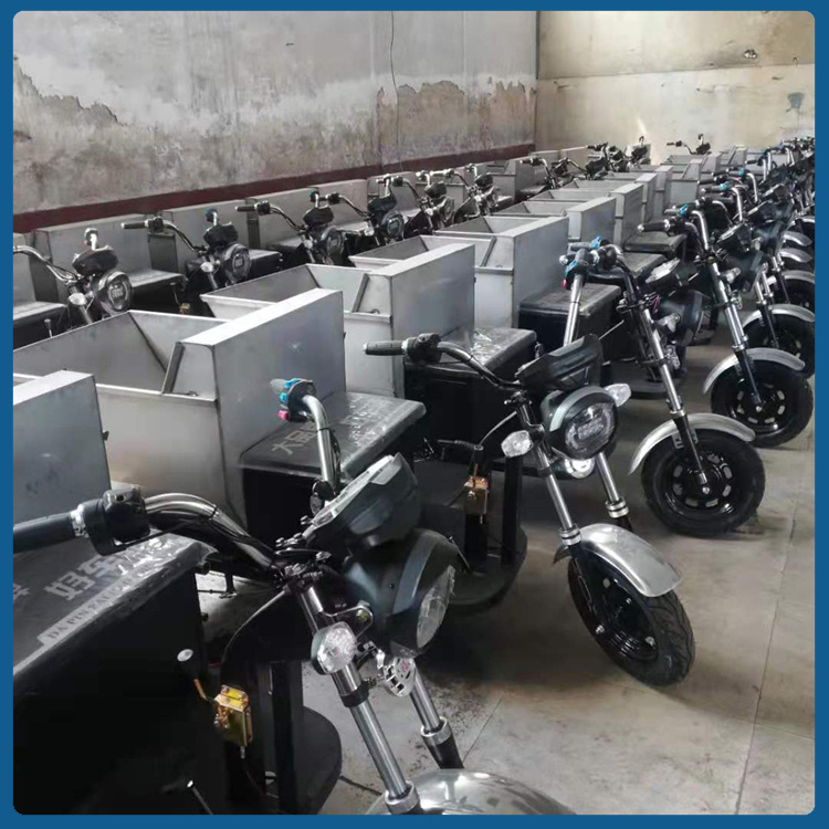 沂水三轮拉粪车  操作简单灵活  大型养殖场用拉粪车