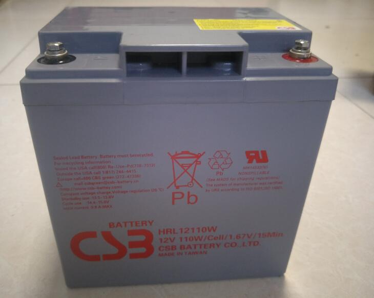 CSB蓄电池HRL12110W FR 12V110W 电力 应急照明 医疗仪器