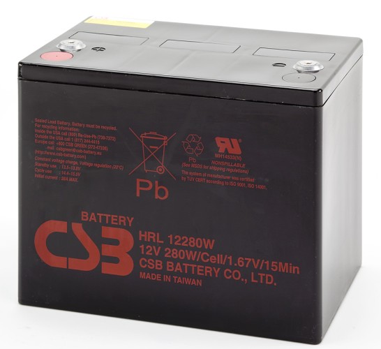 CSB蓄电池HRL12280W 12V280W 通信UPS电源高功率现货