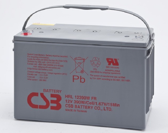 CSB蓄电池HRL12390W 12V390W 医疗/消防/船舶/移动通讯/包邮