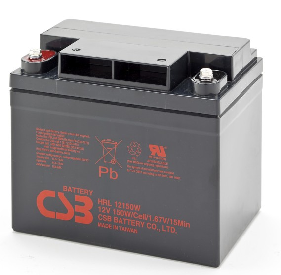 CSB蓄电池HRL12150W 12V150W 消防报警 医疗设备 UPS应急电源