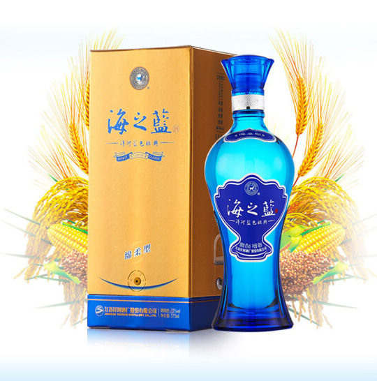 代理洋河蓝色经典 海之蓝整箱批发 单瓶零售