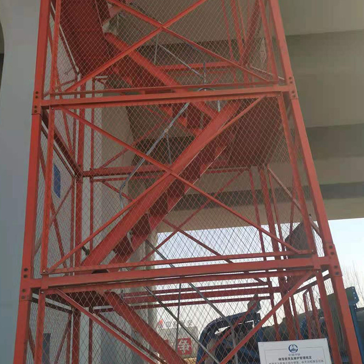 安全梯笼 现货供应 施工安全爬梯梯笼 地铁深基坑安全梯笼 规格多样