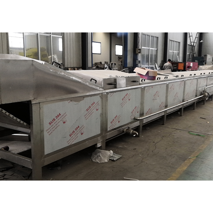 酱菜巴氏杀菌流水线适用范围广  不锈钢网带  多功能食品杀菌设备