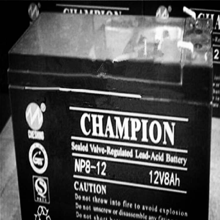 guan军蓄电池NP8-12 12V8AH免维护消防 照明太阳能 UPS不间断 应急照明 计算机电源