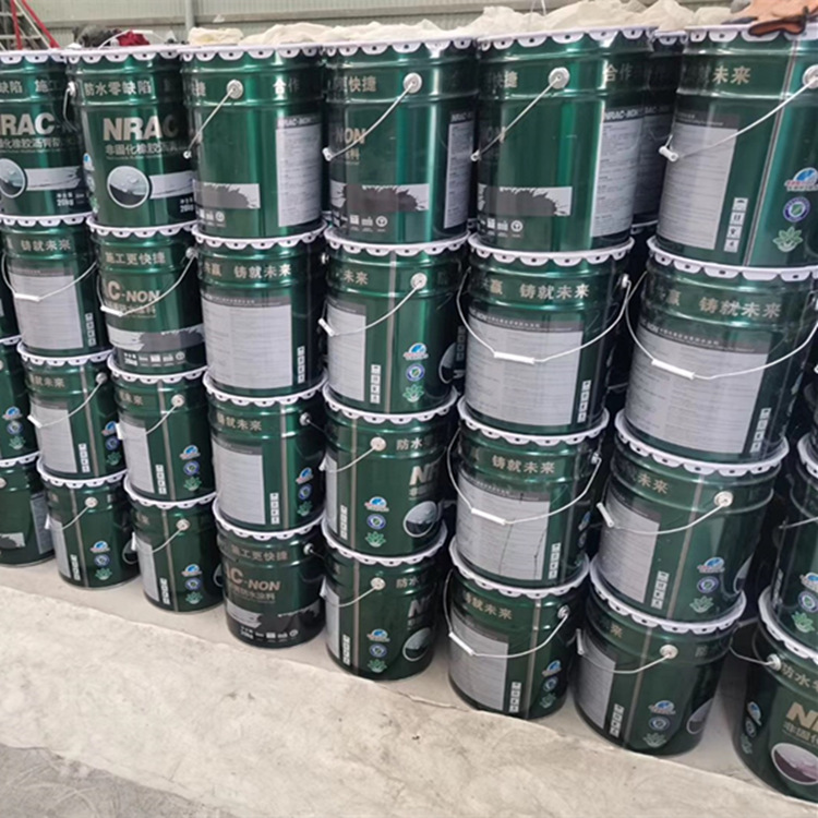厂家直供可定制防水材料 橡胶沥青防水涂料 粘结可靠便于检修