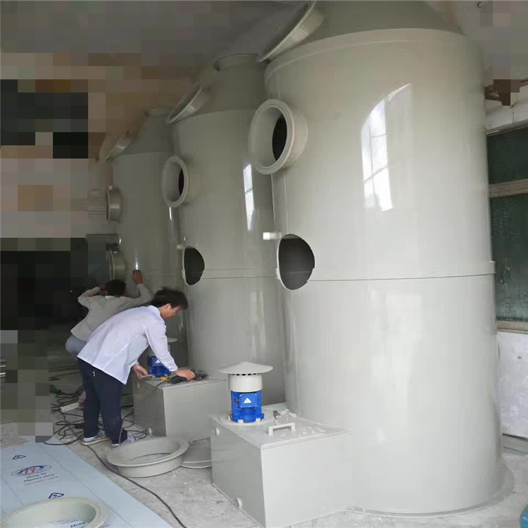 贵州PP喷淋塔厂家-贵州镀锌线PP喷淋塔厂家-找重庆夏焱环保