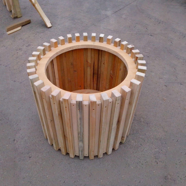 防腐木组合花箱 防腐木花箱制作 工厂直销 价格优惠