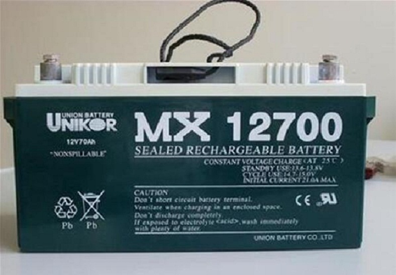 UNION友联蓄电池MX12700 12V70AH UPS机房 EPS直流屏