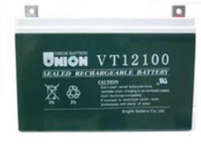 UNION友联蓄电池VT12100 12V100AH 太阳能直流屏UPS电源用铅酸电池