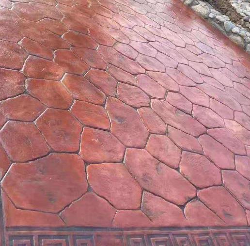 压花地坪原料 压模混凝土多少钱一方 水泥压印