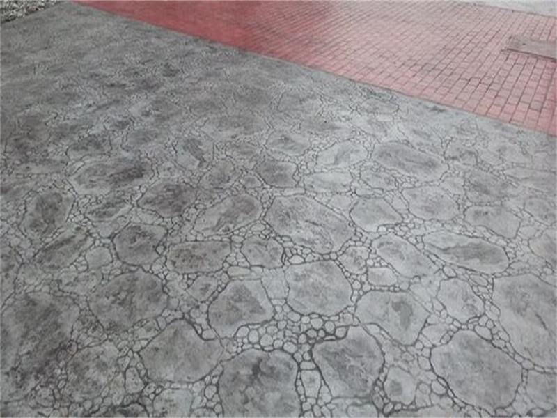 压花地坪施工 压模地坪材料 彩色地坪厂家 晶邦地坪