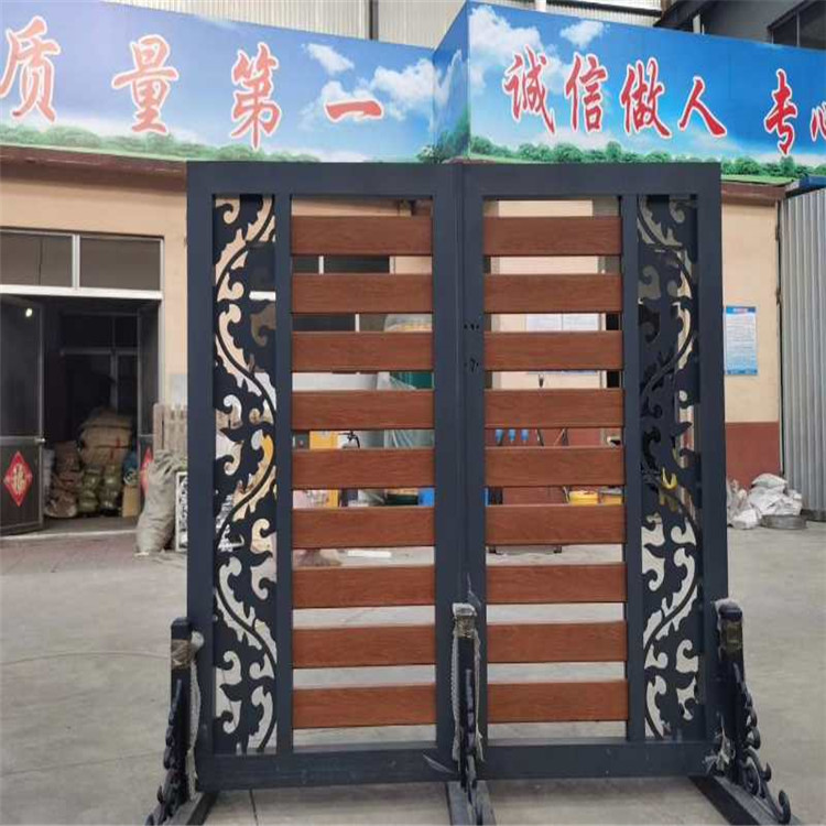 济南铝艺门    铝艺大门  铝合金别墅门价格