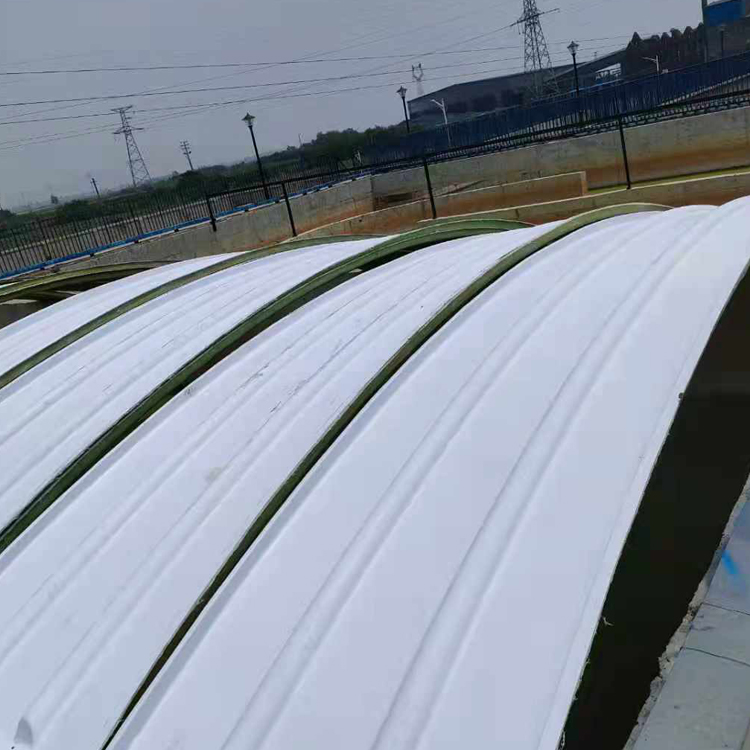 玻璃钢污水池盖板 玻璃钢弧形盖板 平面型玻璃钢污水池盖板