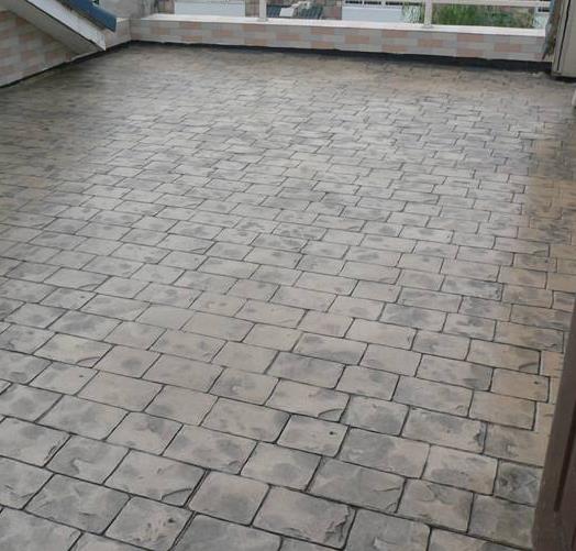 路面压花模具 水泥压膜地面单价 混凝土压花路面做法 晶邦地坪