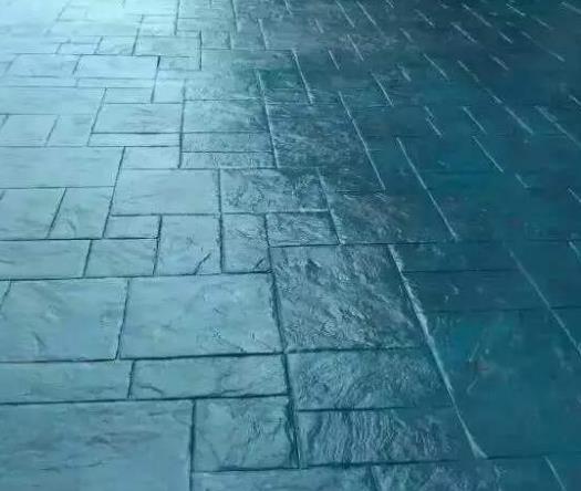 压花路面 水泥印花地面价格 压模砼施工工艺 晶邦地坪