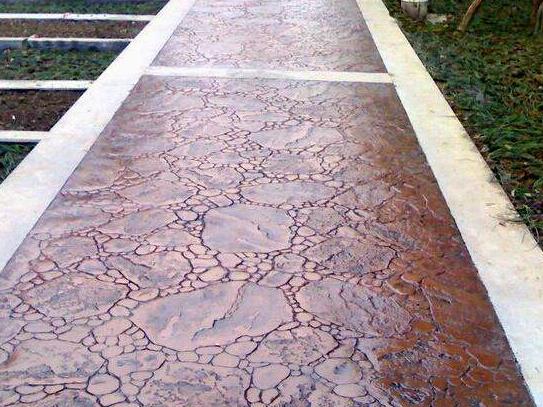 路面印花水泥印花 水泥路面印花工艺公司 水泥路面压纹 晶邦地坪