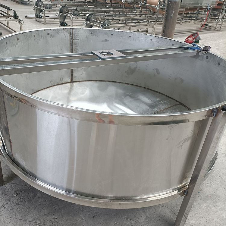 定制大中小型面浆沉淀池 国匠面浆沉淀池 小型家用凉皮机操作过程