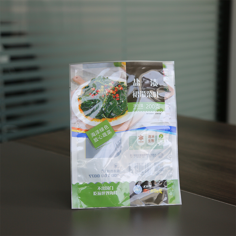 裙带菜三边封 包装袋 厂家定做 海产品包装袋 峄海包装 裙带菜三边封