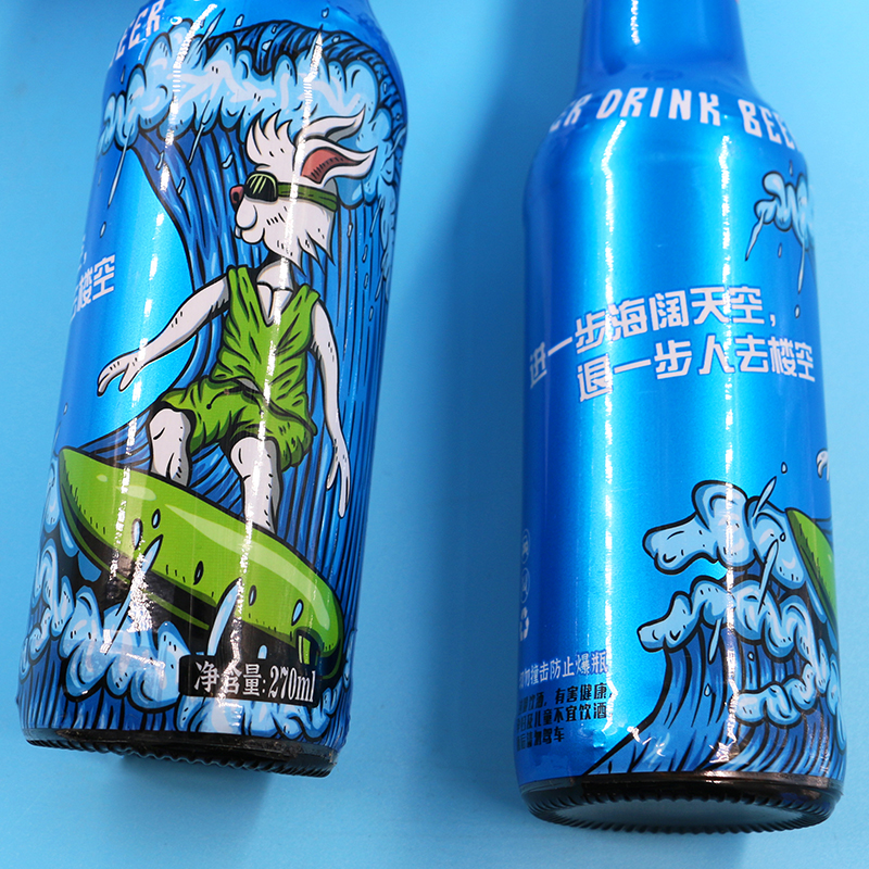啤酒工厂OEM 逗是唛音乐酒馆定制产品 冲浪兔子拉格精酿啤酒