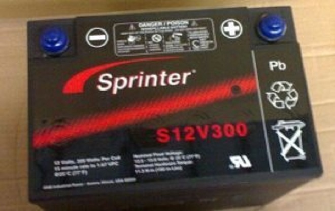 GNB蓄电池S12V300 铅酸 船舶消防 医疗器械UPS直流屏