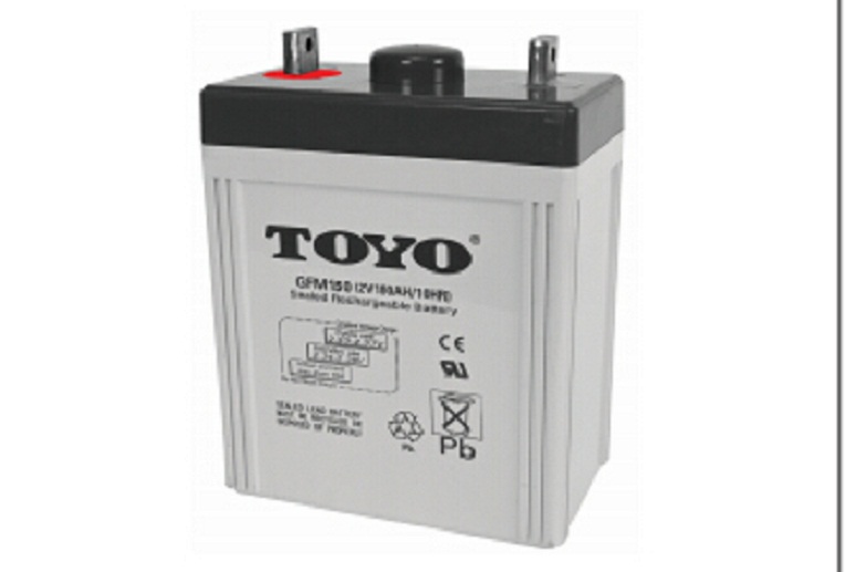 TOYO东洋蓄电池GFM150 2V150AH铅酸免维护/消防主机UPS/直流屏