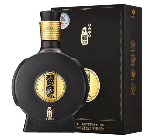 促销习酒窖藏1998 高度白酒价格 上海零售