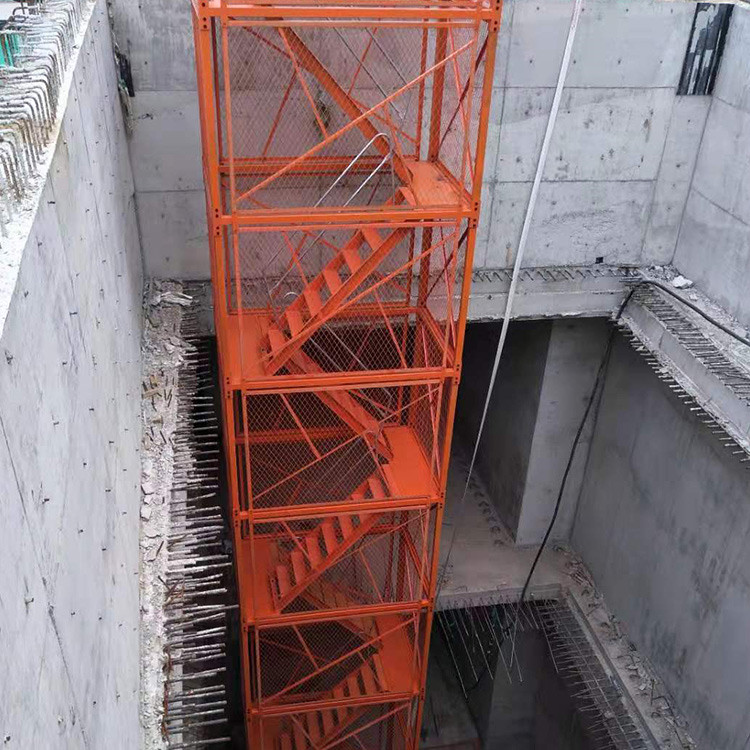 组合框架式安全梯笼 利科销售 施工安全梯笼 桥梁建筑安全梯笼 质量放心