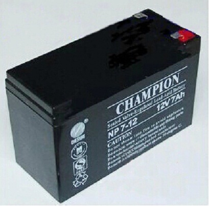 CHAMPION蓄电池NP7-12 12V7AH 电源蓄电池 照明 门禁