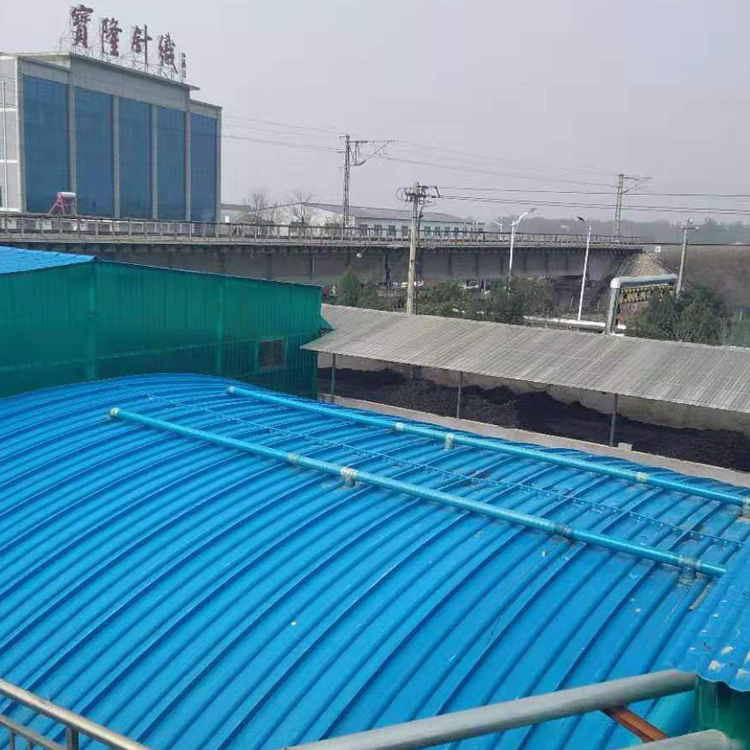 光义环保玻璃钢集气罩 拱形玻璃钢污水池盖板 臭气池密封罩