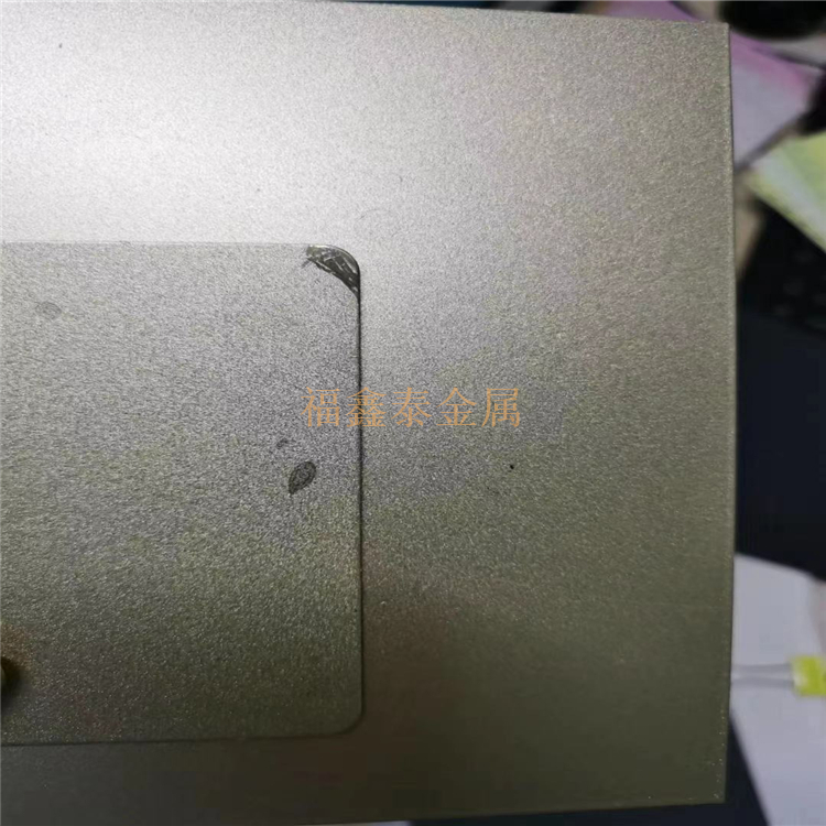 福鑫泰304亚光不锈钢仿铜板适用商场装潢，可以按需定制