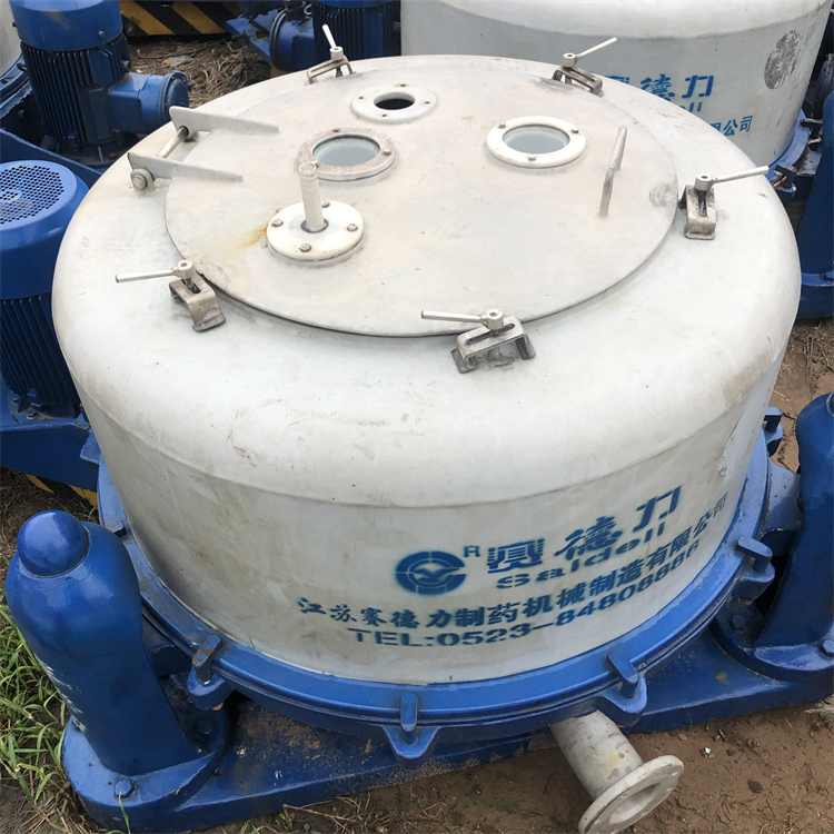 新到多台二手三足密闭离心机 直径一米 塑料材质 
