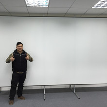 4K编织投影幕布3D金属抗光幕布厂家12mm超近距投影幕标准尺寸代工XY家庭影院幕布