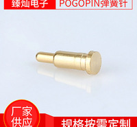 电子五金配件 测试探针 pogopin弹簧针顶针 电池充电大电流连接器