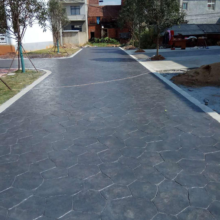彩色混凝土颜料 压花地坪图片大全 压花地坪多少钱一平方 晶邦地坪